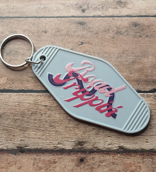 Road Trippin' Motel Key Tag