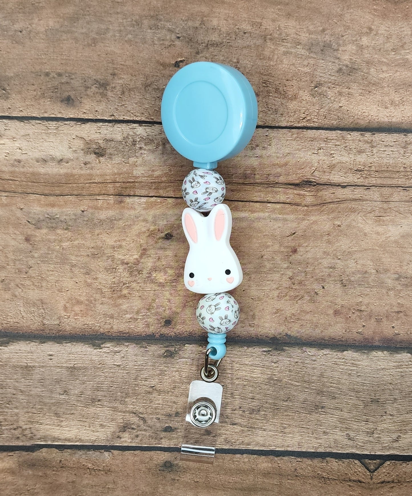 Blue Bunny Badge Reel