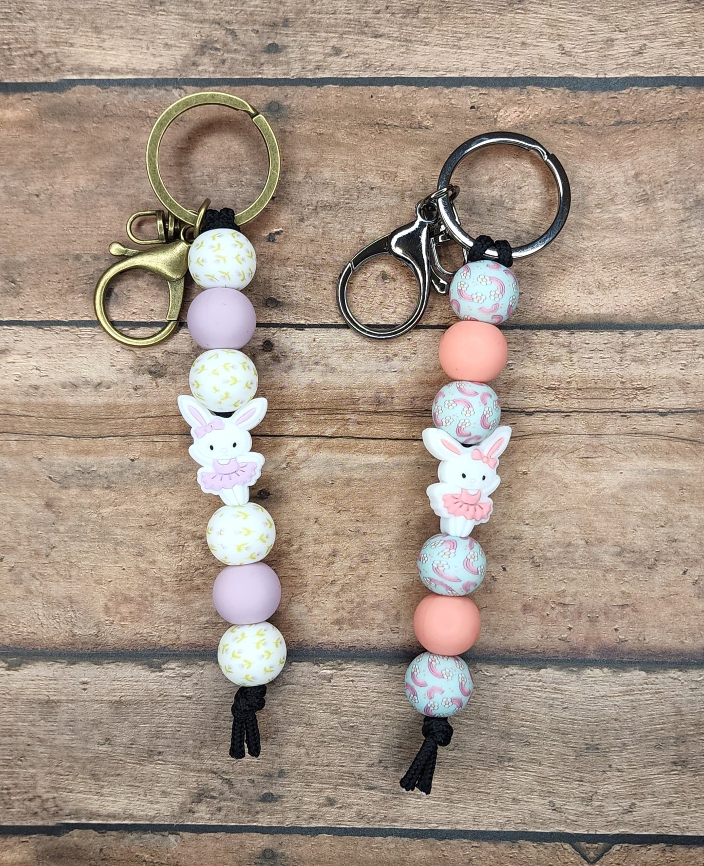 Ballet Bunny Keychain