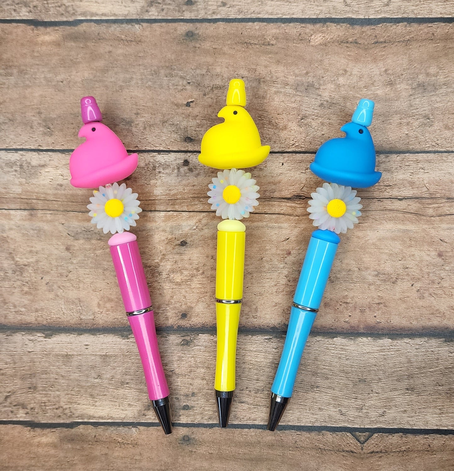 Confetti Flower Chick Pens