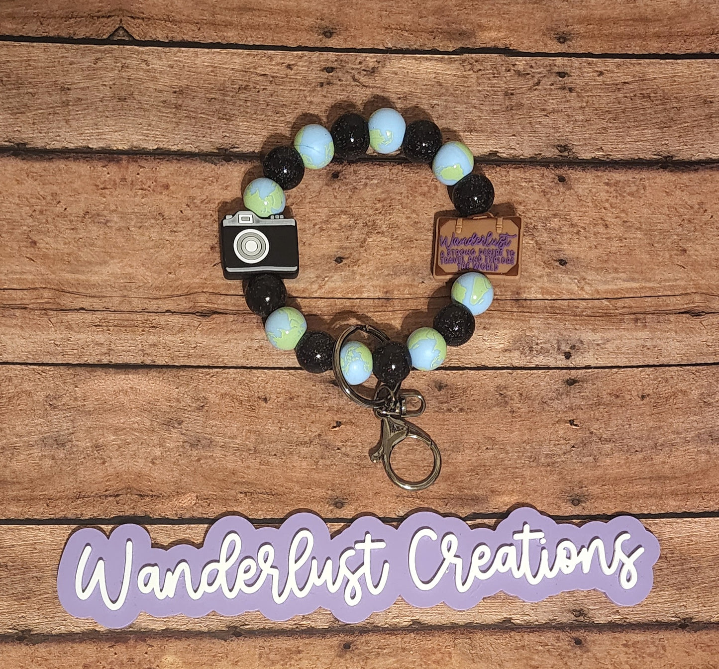 Wanderlust Camera Wristlet