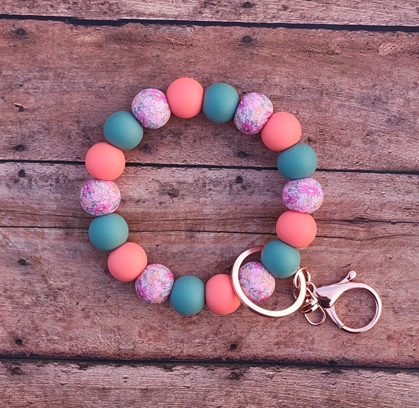 Spring Blooms Wristlet