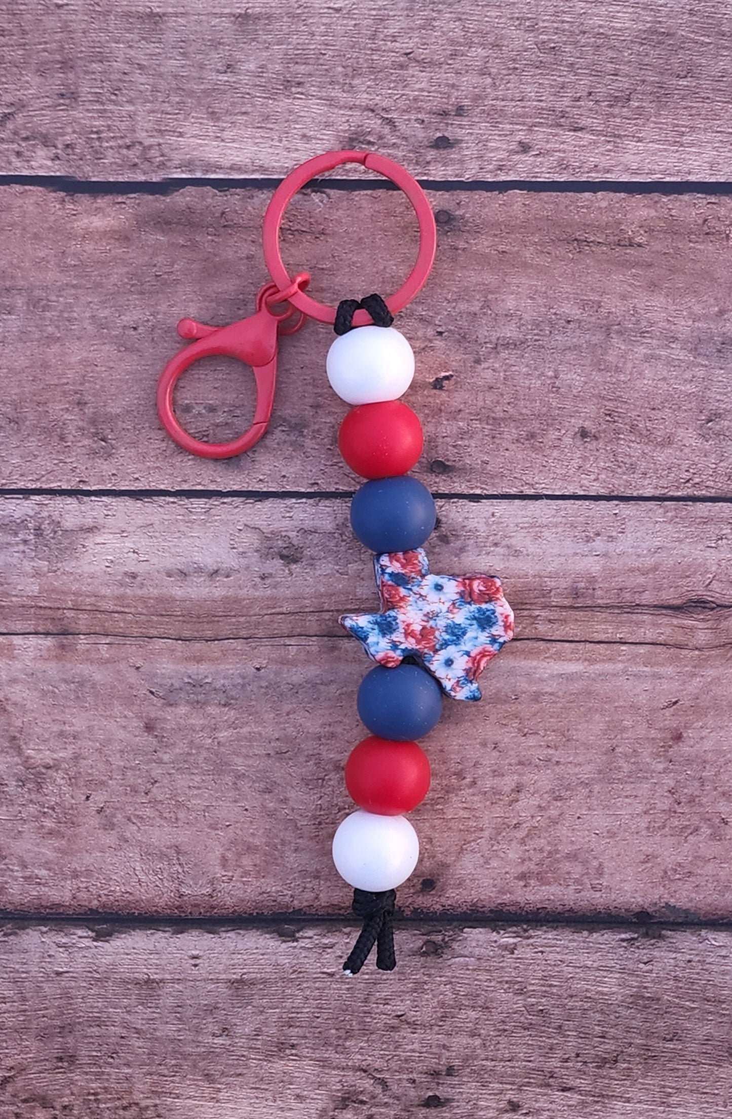 Texas Blooms Keychain