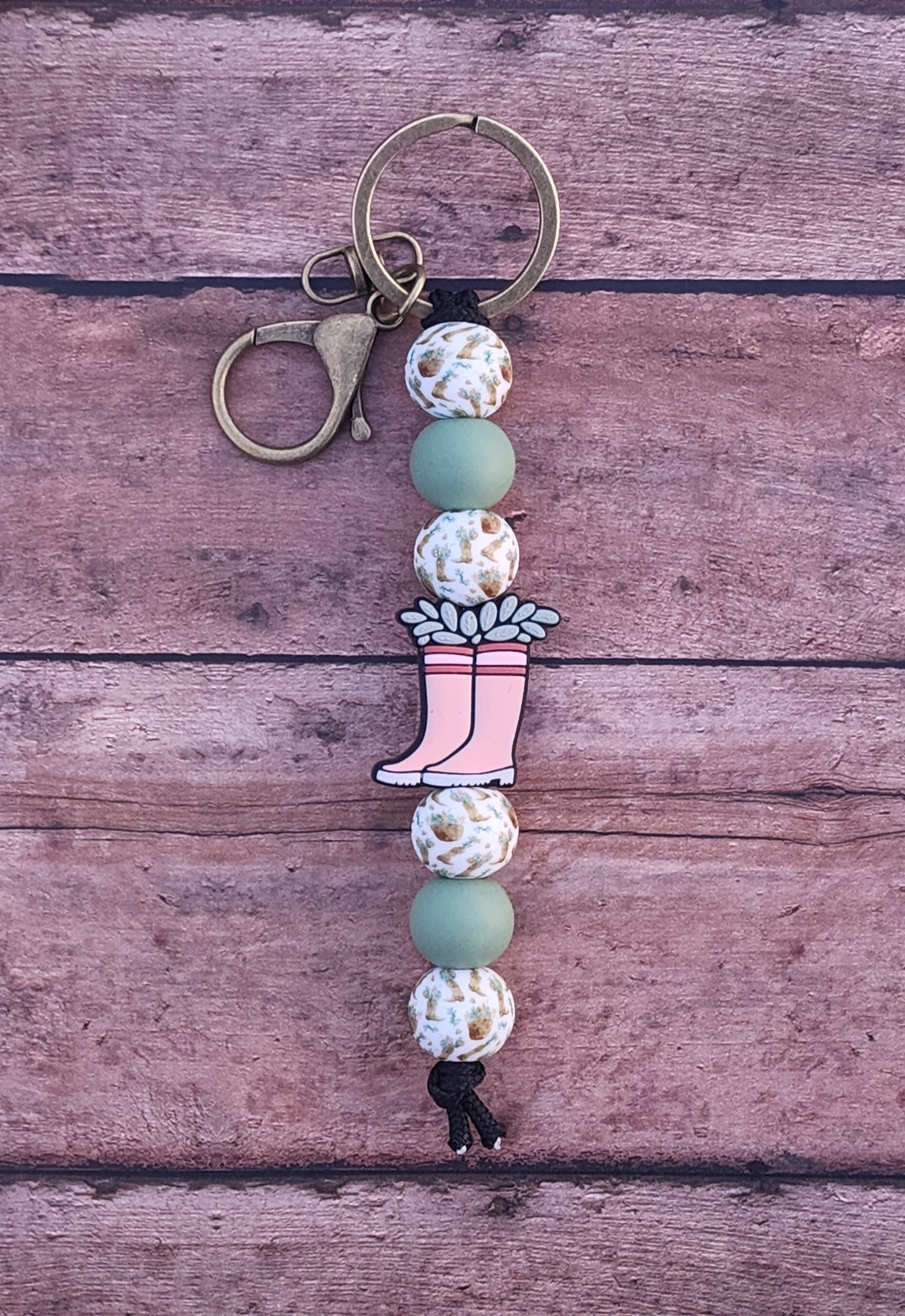Garden Boots Keychain