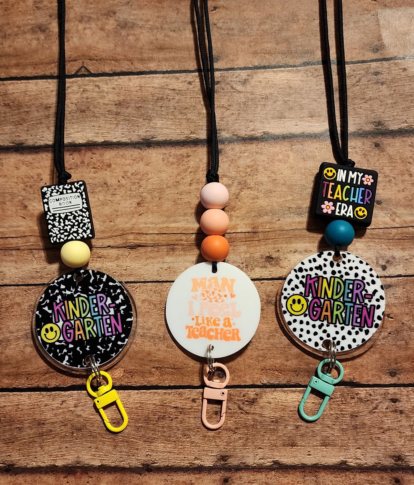 Silicone Beaded Lanyards