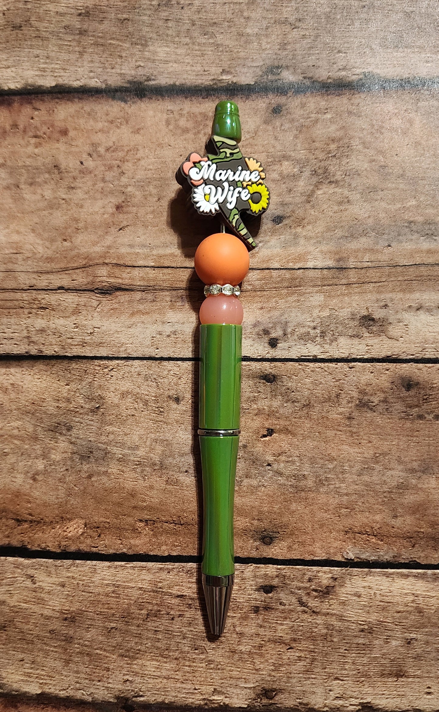 Marine Wife | Silicone Beaded Pen