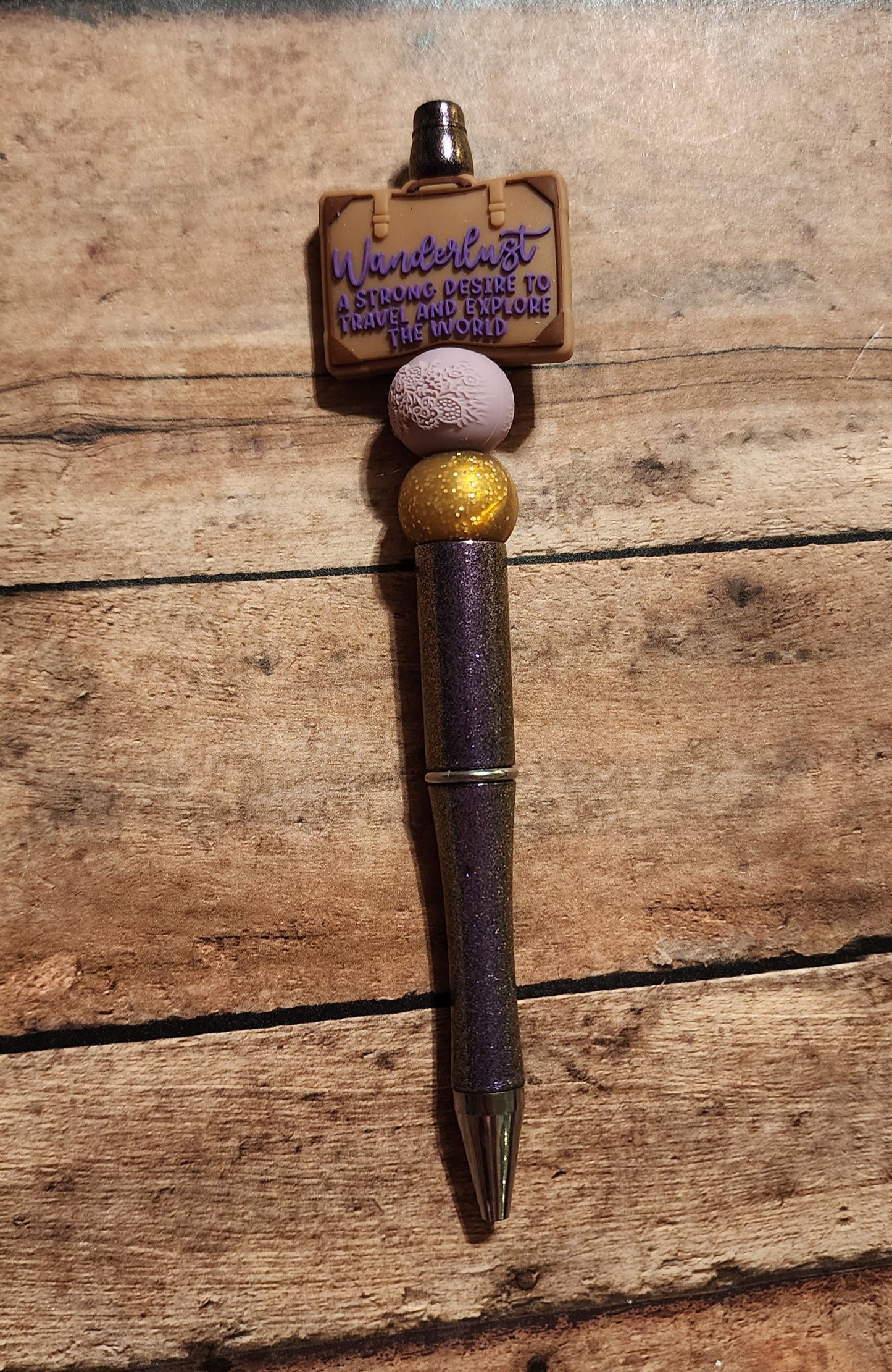 Wanderlust | Silicone Beaded Pen