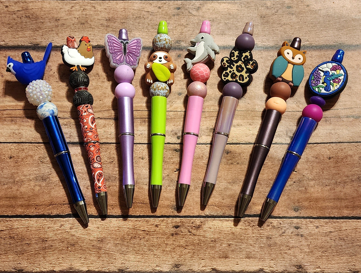 Animals | Silicone Beaded Pens