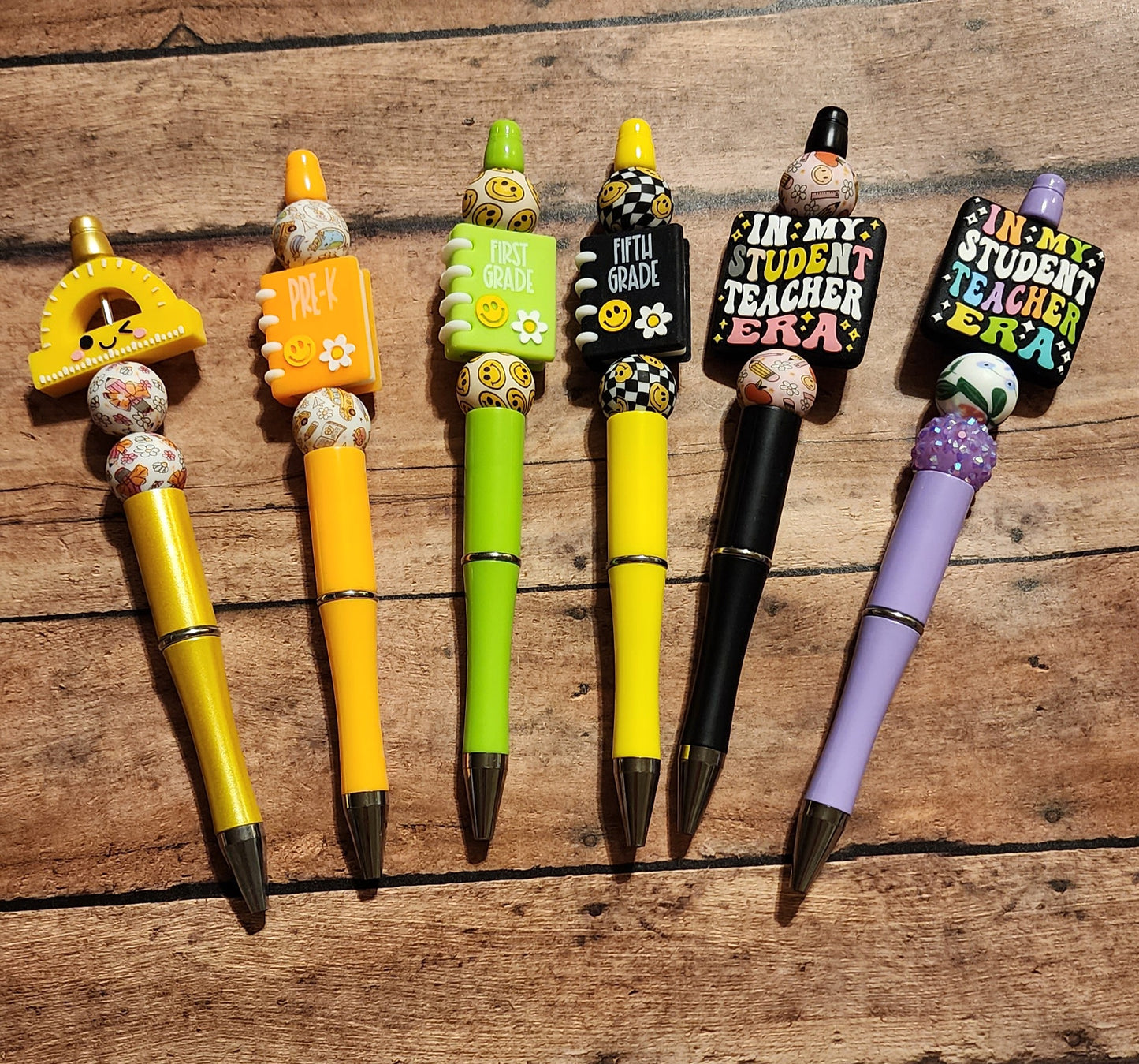 Teacher | Silicone Beaded Pens