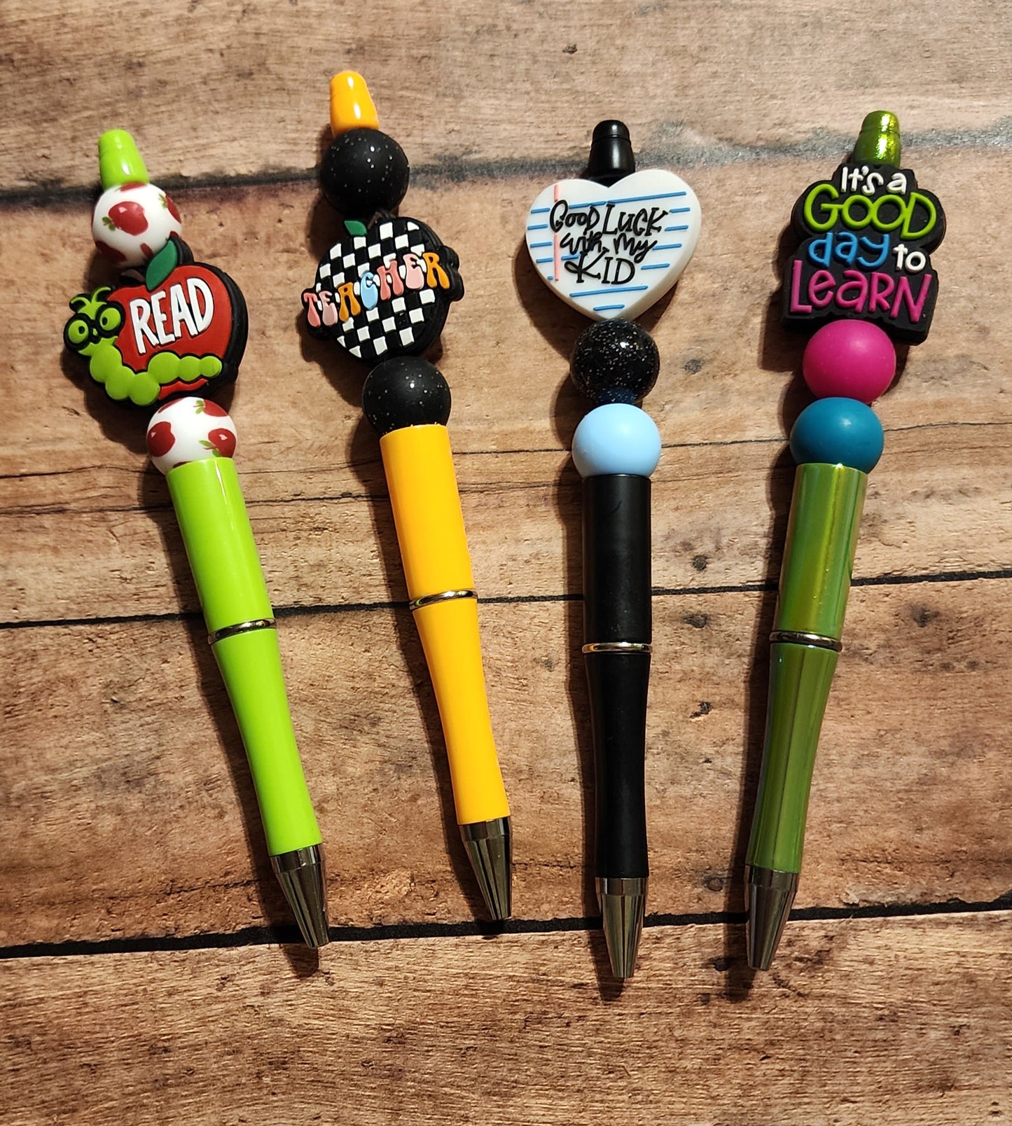 Teacher | Silicone Beaded Pens