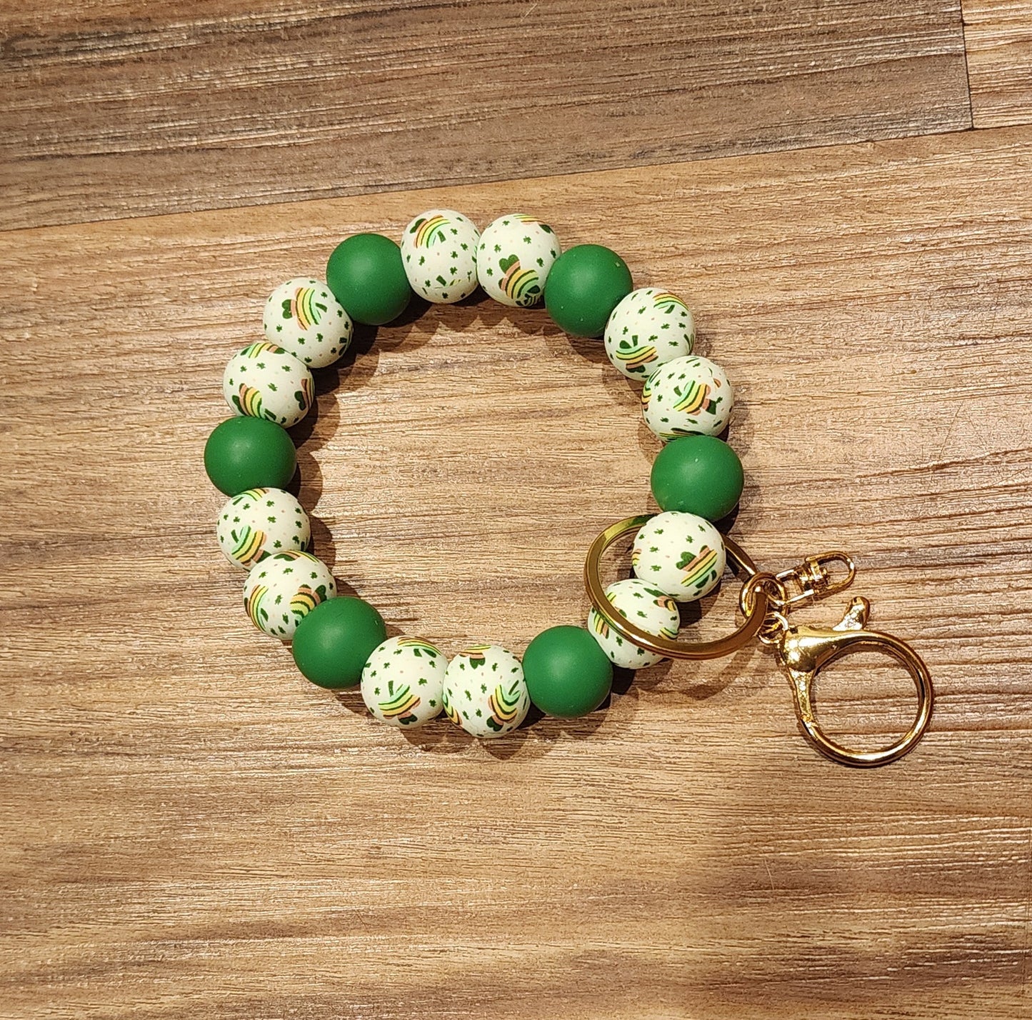 Good Luck | Silicone Beaded Wristlet