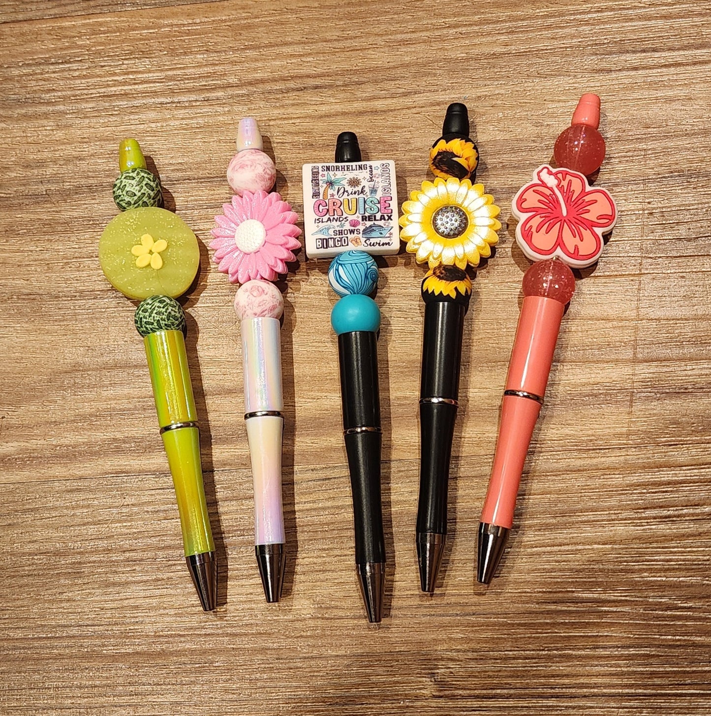 Silicone Beaded Pens