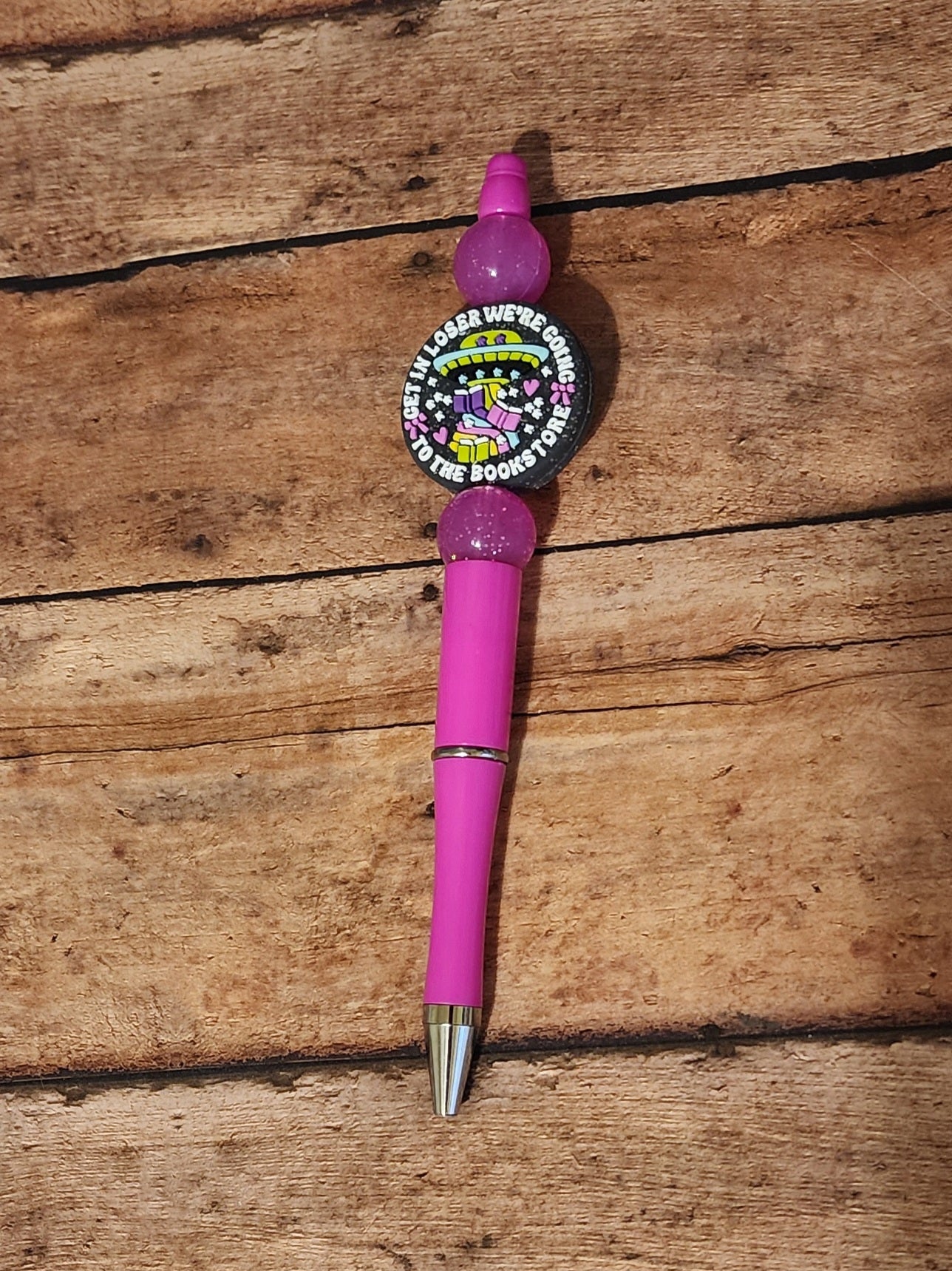 Get In Loser | Silicone Beaded Pen