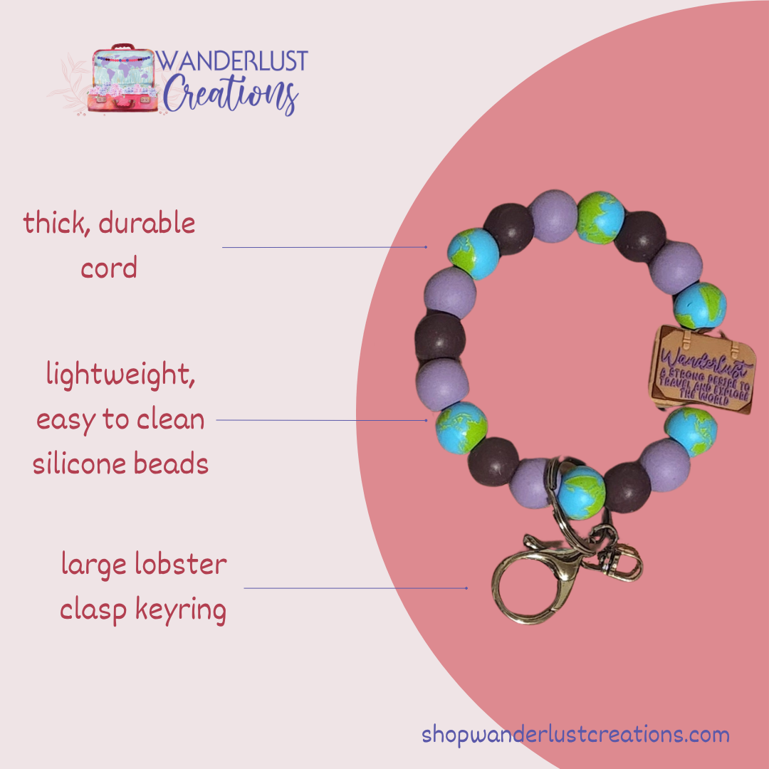 Custom Wristlet Keychain | READ DESCRIPTION