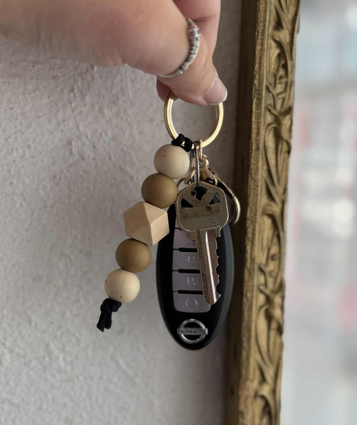 Rodeo Babe | Silicone Beaded Mini Keychain