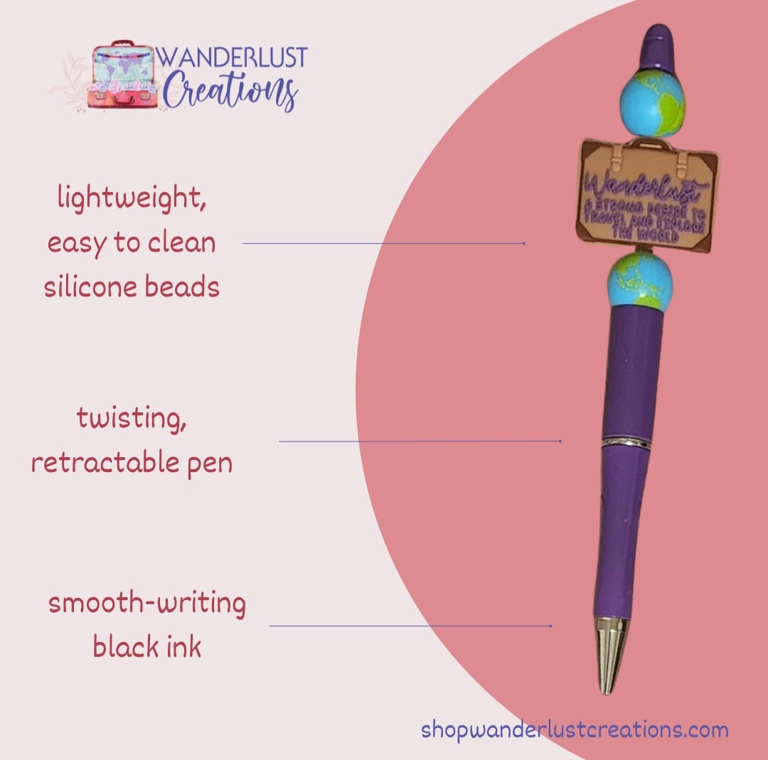 Neurodivergent | Silicone Beaded Pen