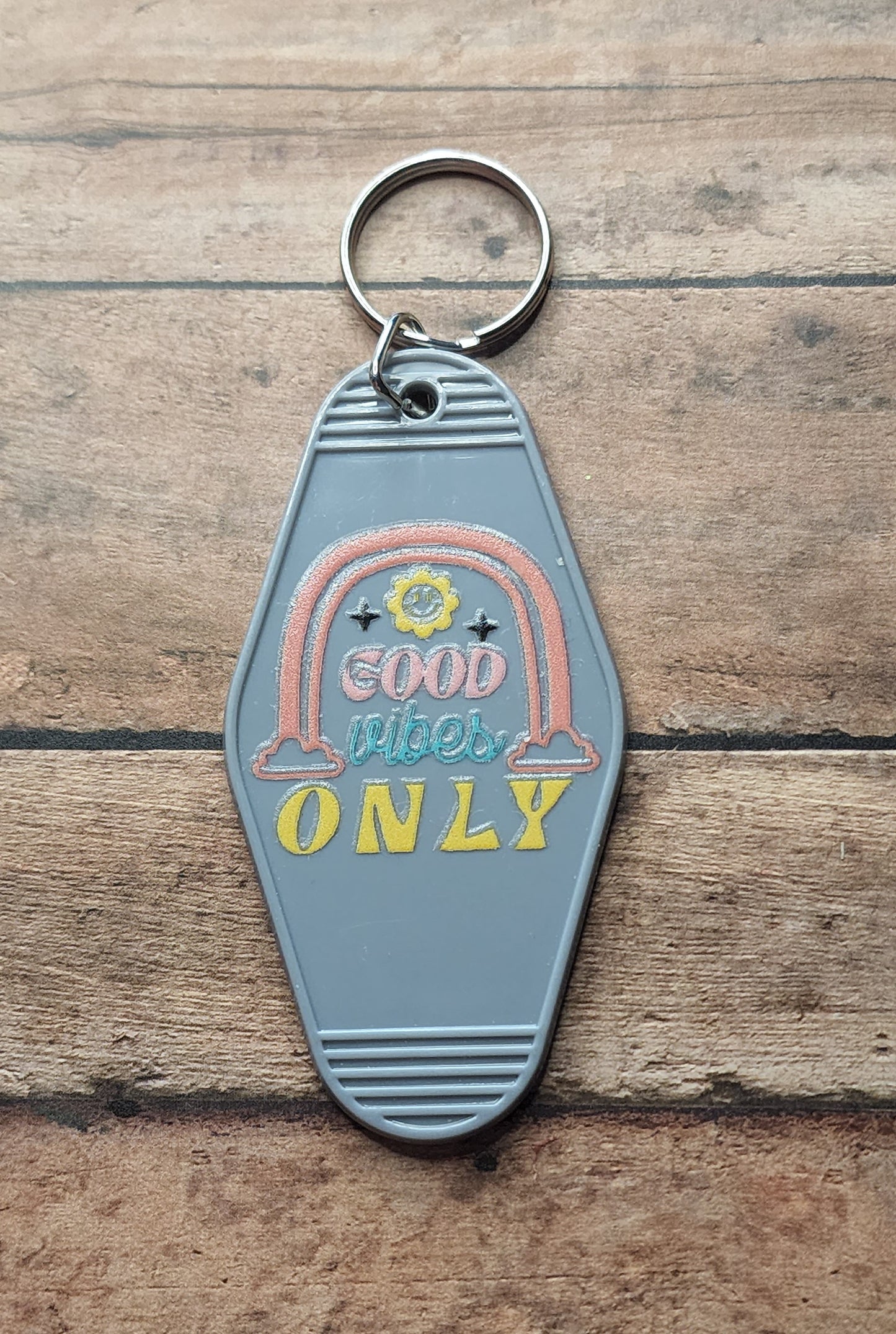 Good Vibes Only Motel Key Tag