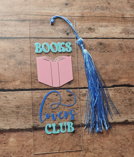 Book Lovers Club Bookmark