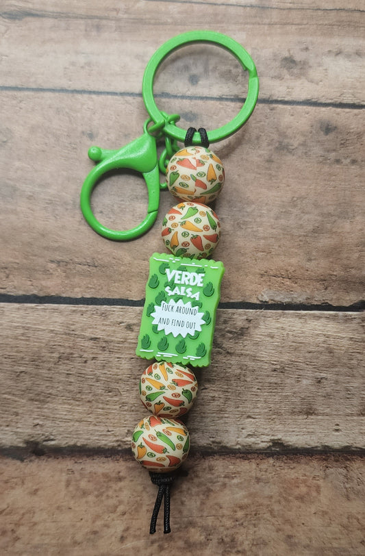 Fuck Around Mini Keychain