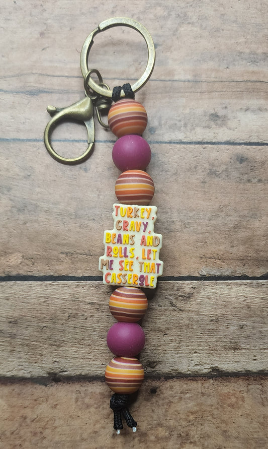 Casserole Keychain