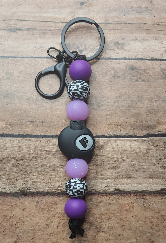 F Bomb Keychain