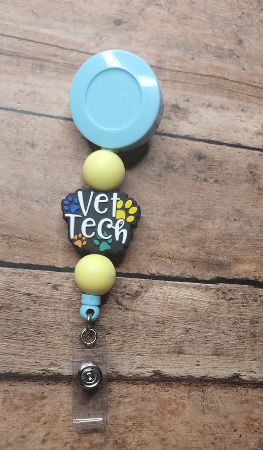 Vet Tech Badge Reel