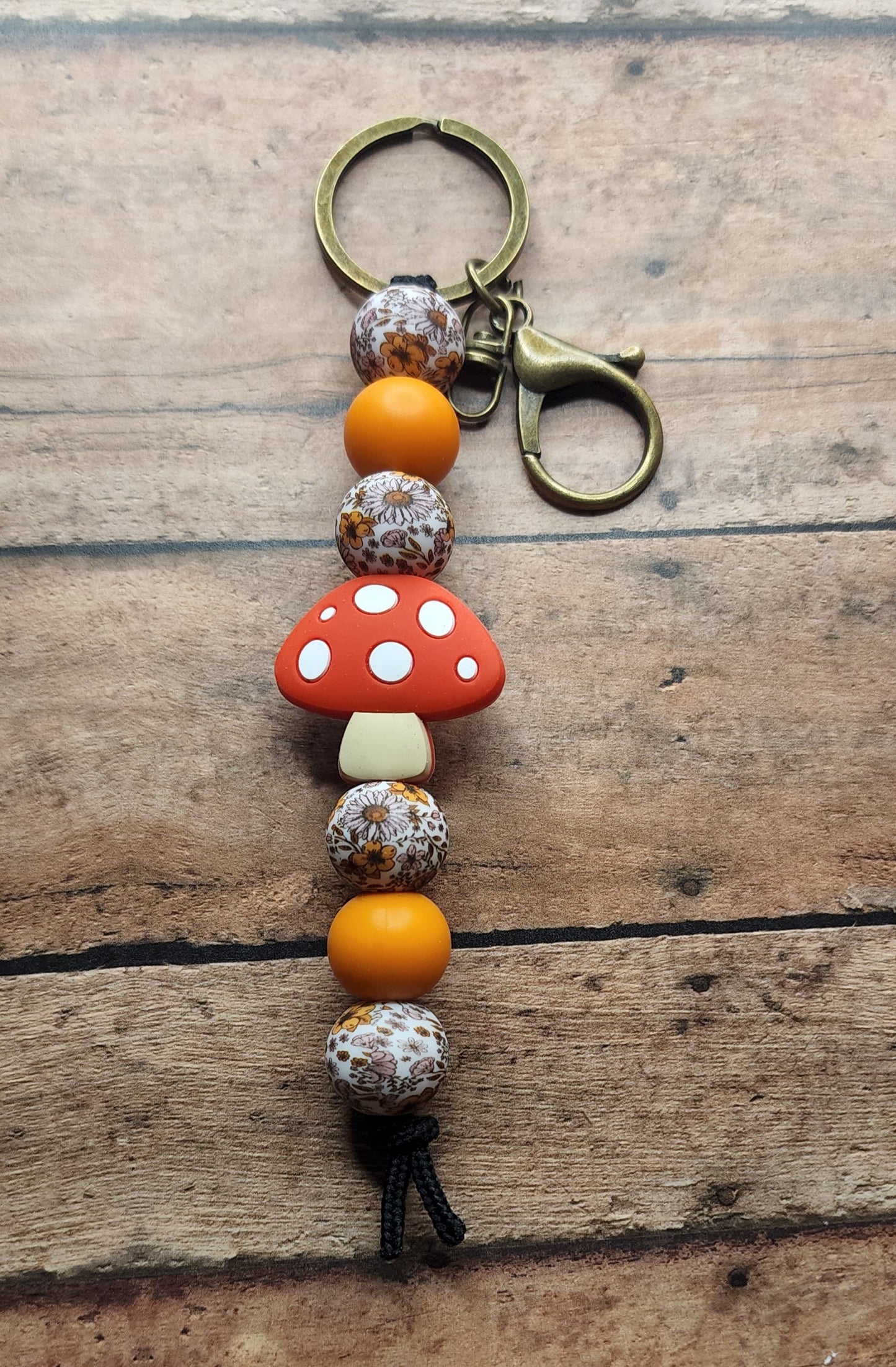 Mushroom Keychain