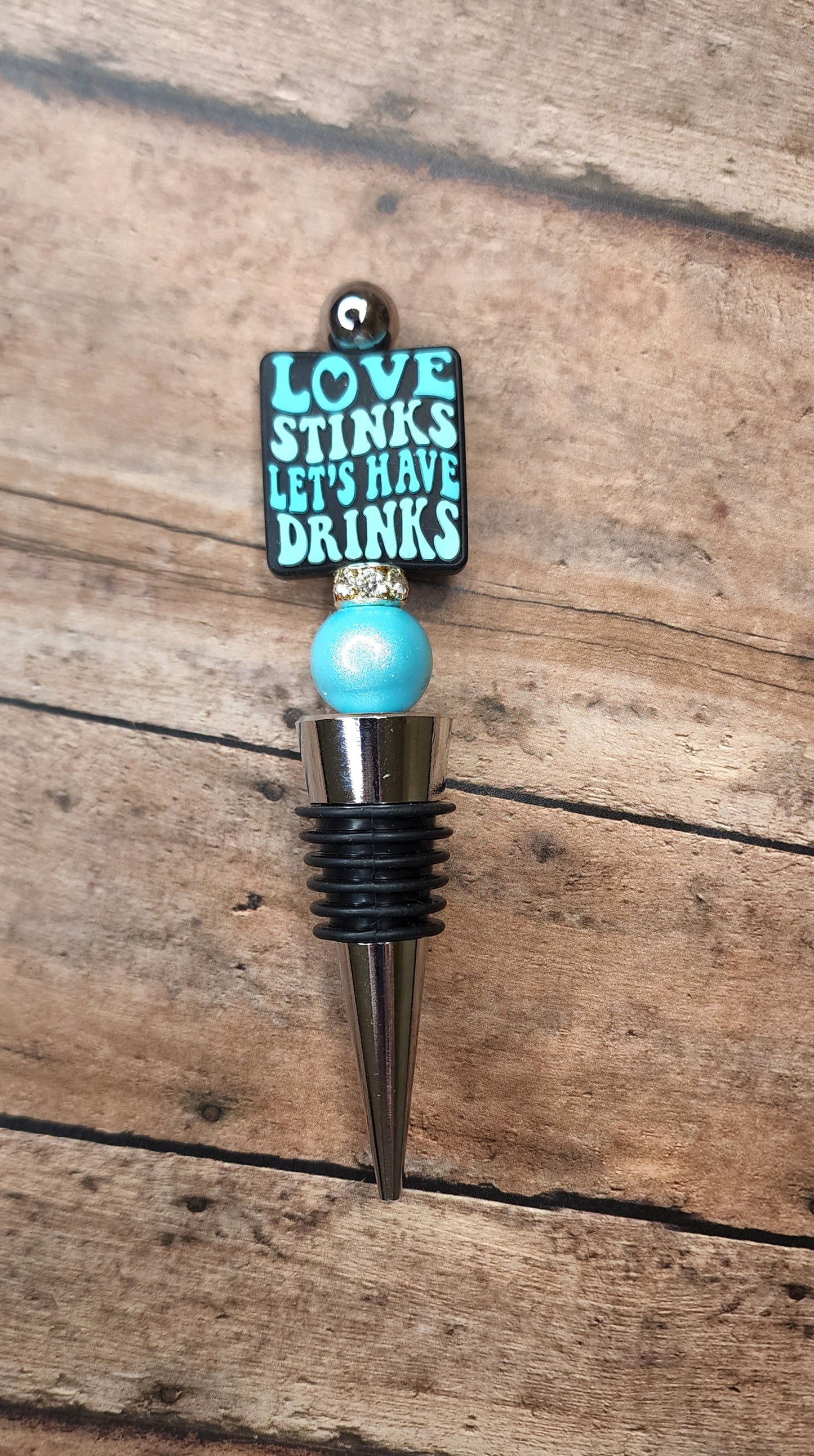 Love Stinks Bottle Stopper