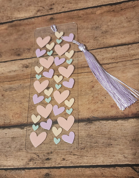 Hearts Bookmark