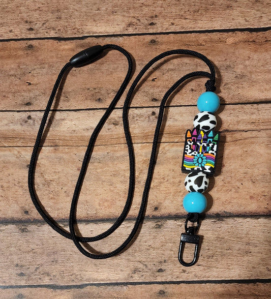 Western Crayon Lanyard