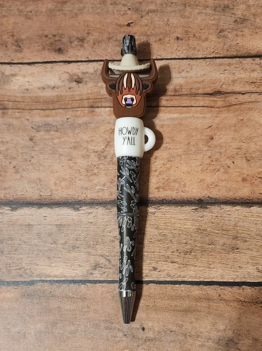 Howdy Longhorn Pen