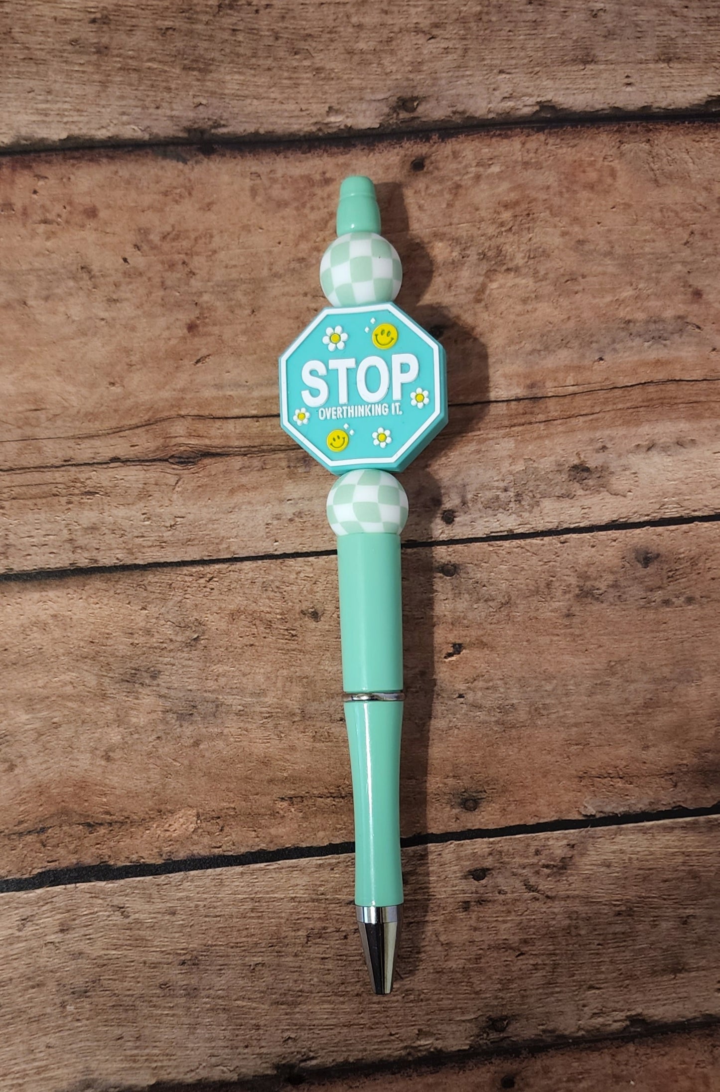 Stop Overthinking It/Being So Hard On Yourself Double Sided Pen