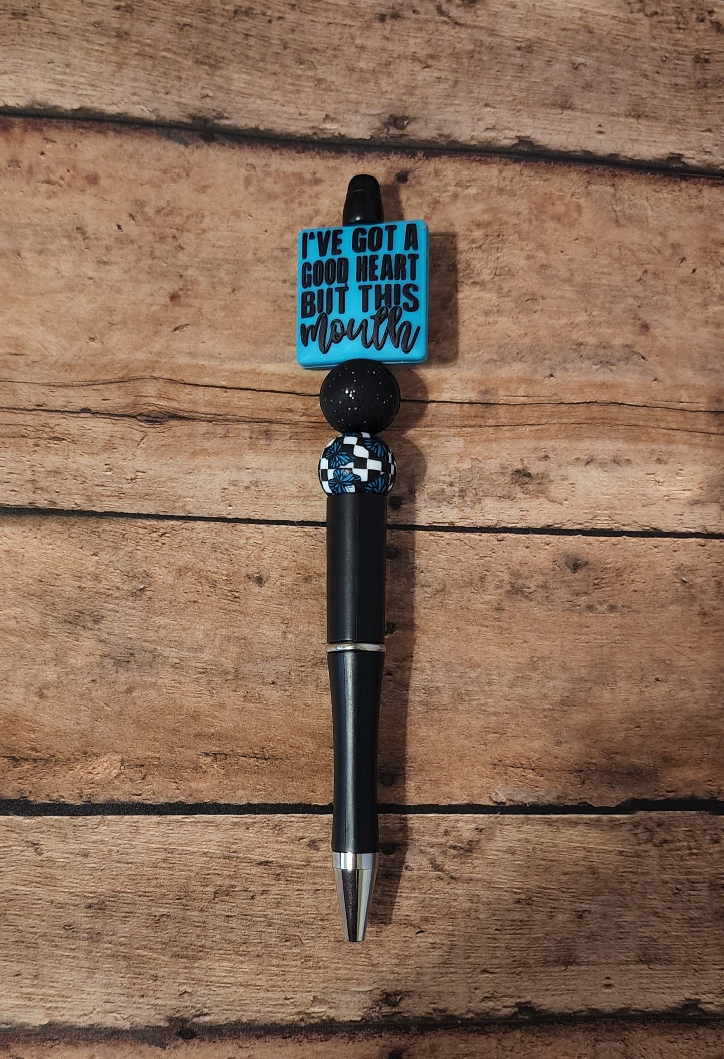 I've Got a Good Heart, But This Mouth Pen