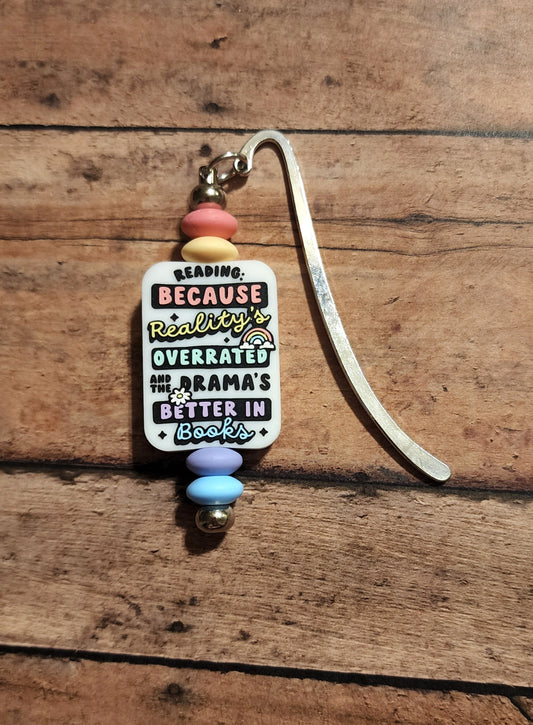 Drama's Better in Books Bookmark