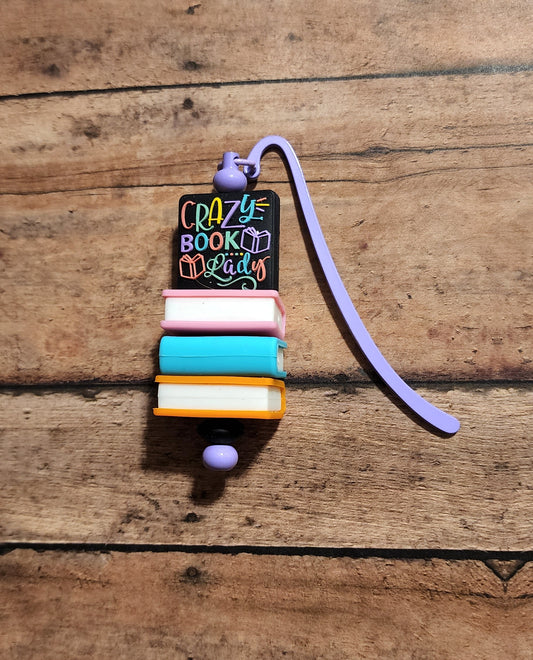 Crazy Book Lady Bookmark