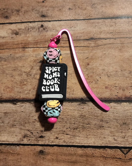 Spicy Moms Book Club Bookmark