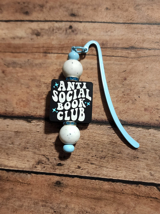 Anti Social Book Club Bookmark
