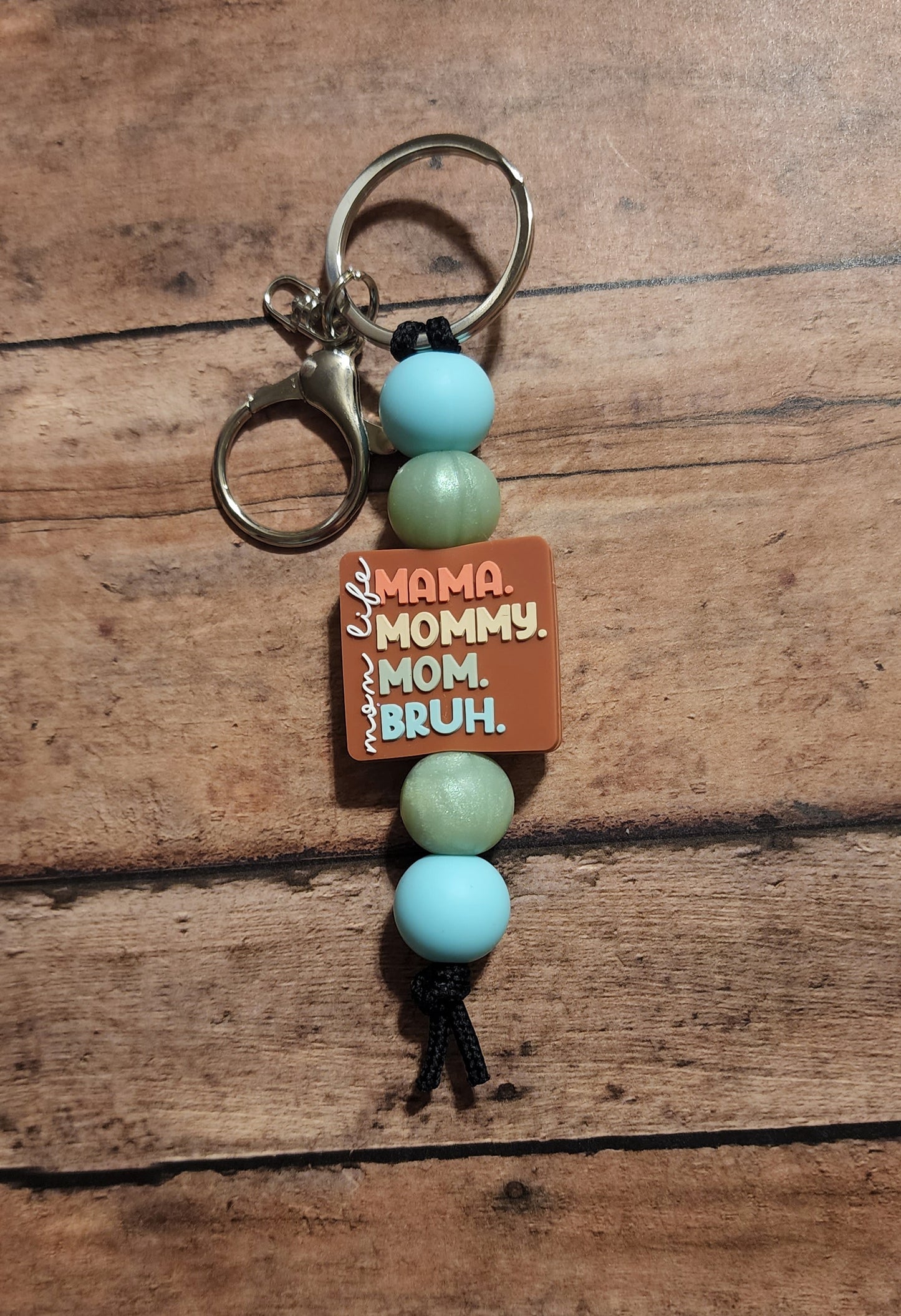 Mama Mommy Mom Bruh Mini Keychain