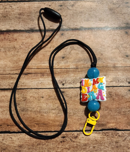 In My Diag Era | Silicone Beaded Lanyard
