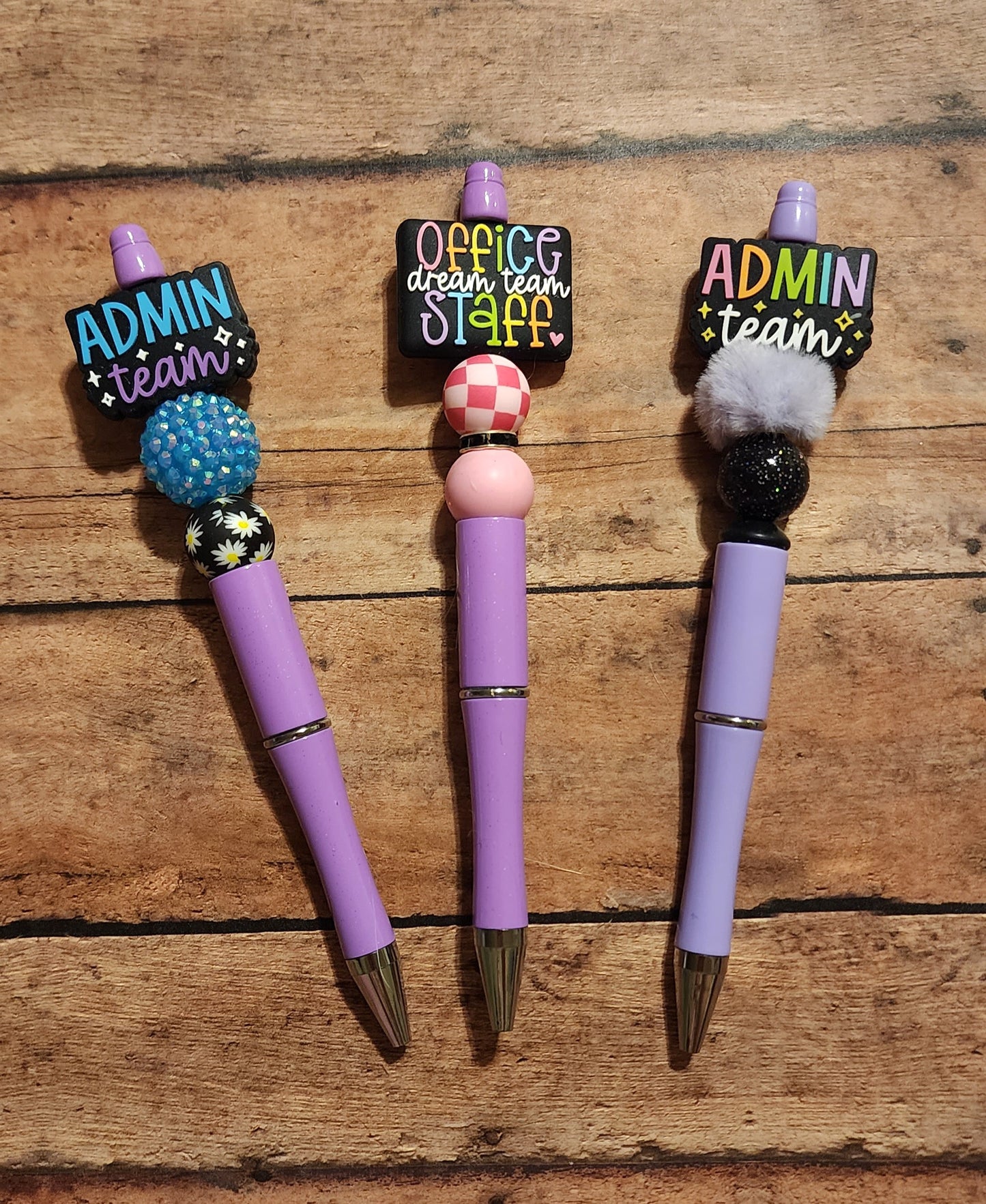 Office Staff & Admin Team | Silicone Beaded Pens