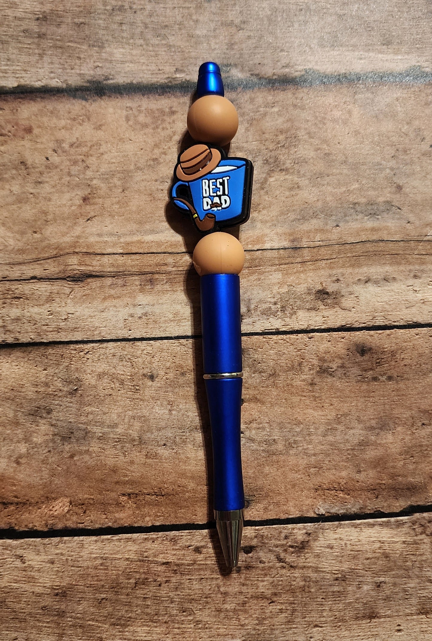 Best Dad Mug | Silicone Beaded Pen