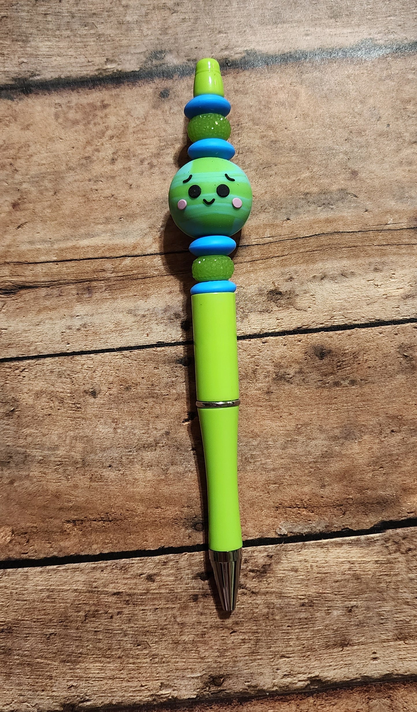 Earth | Silicone Beaded Pen