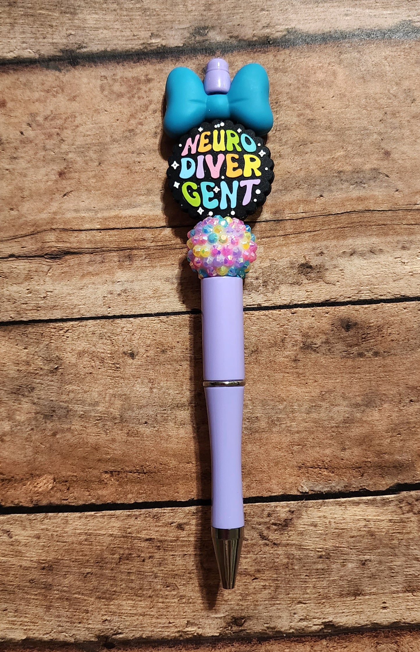 Neurodivergent | Silicone Beaded Pen
