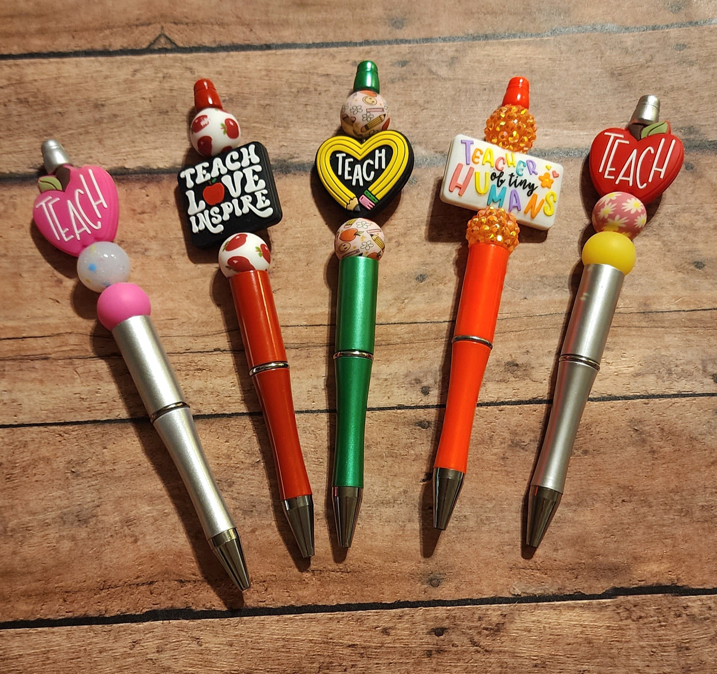 Teacher | Silicone Beaded Pens
