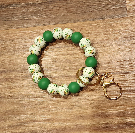 Good Luck | Silicone Beaded Wristlet