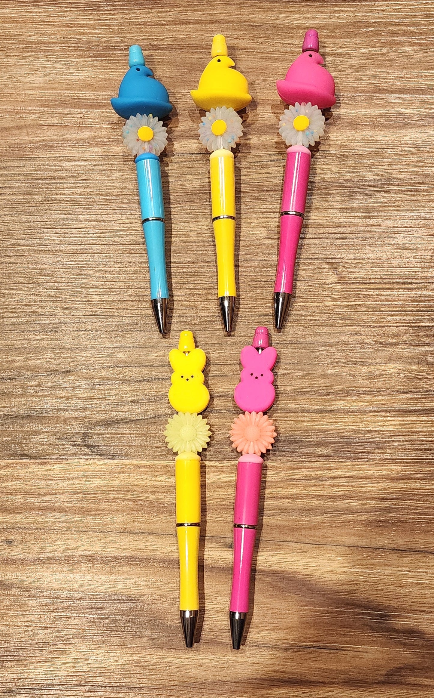 Bunnies & Chicks | Silicone Beaded Pens