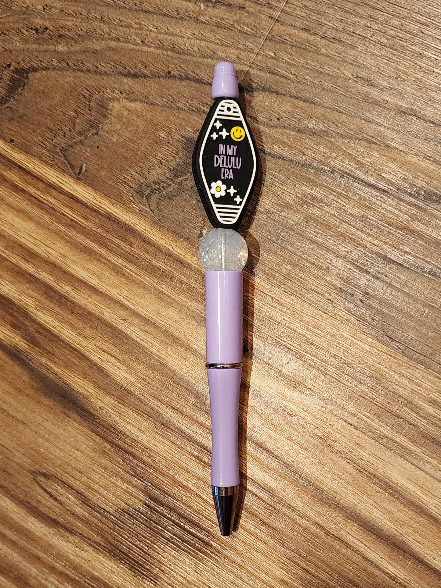 In My Delulu Era | Silicone Beaded Pen